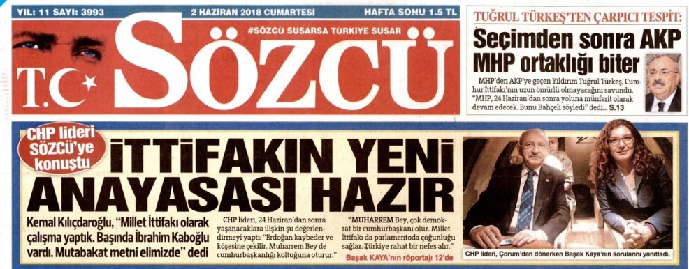 Kılıçdaroğlu bugün 